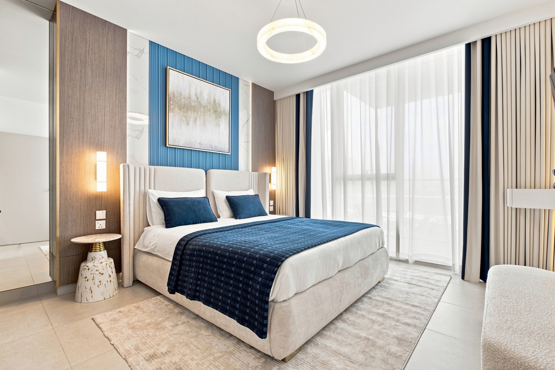 Completed Beachfront bedroom